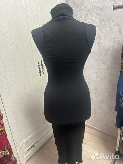 Платье лапша, майка