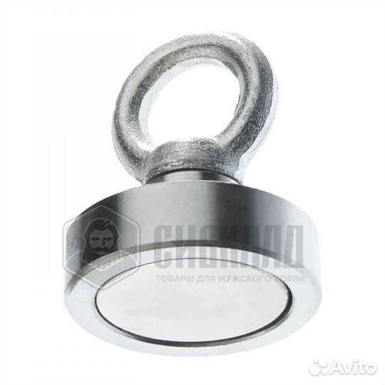 Односторонний поисковый магнит F 80кг Н