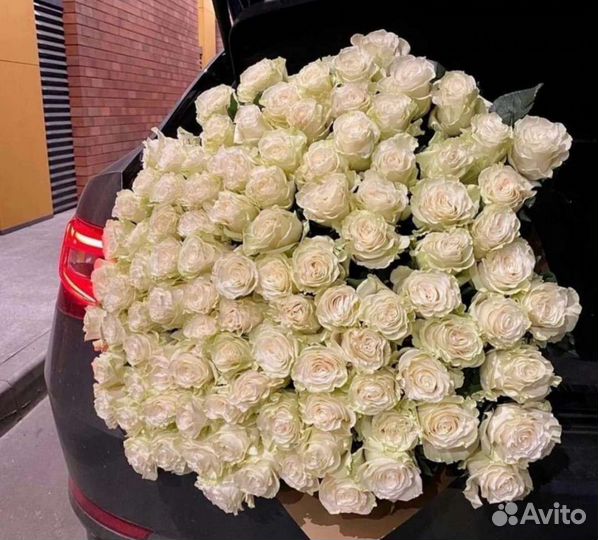 Розы с доставкой 25шт-101шт