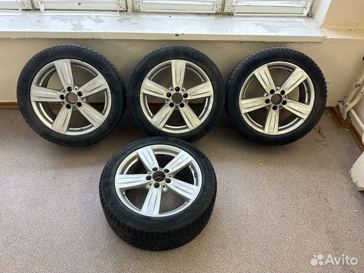 Колеса в сборе r17 зимние mercedes