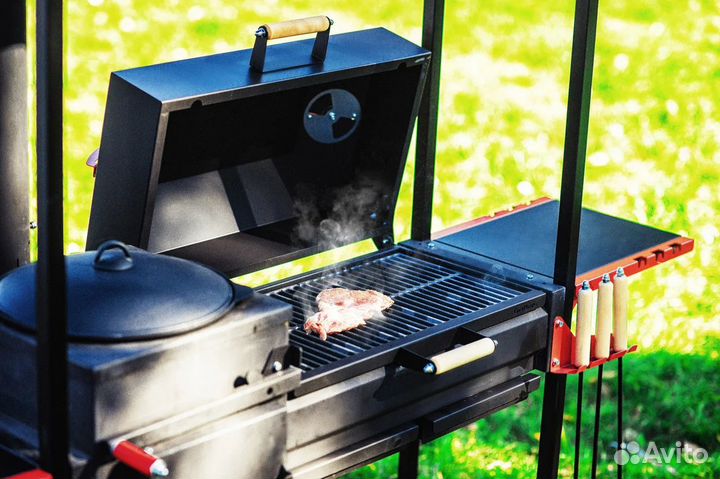 Печь - мангал Искандер 360 Инклайн Эйр