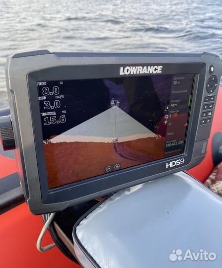 Эхолот Lowrance HDS-9 Gen3 и 3D StructureScan