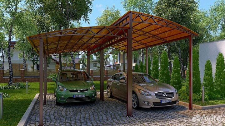 Изготовление навесов