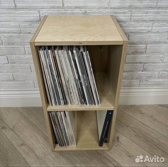 Стойка под виниловые пластинки(ящик)