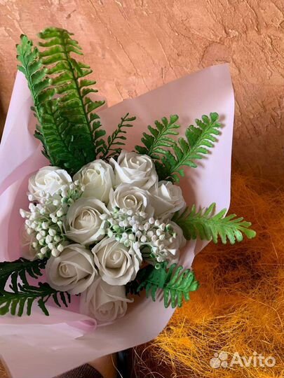 Букет из мыла