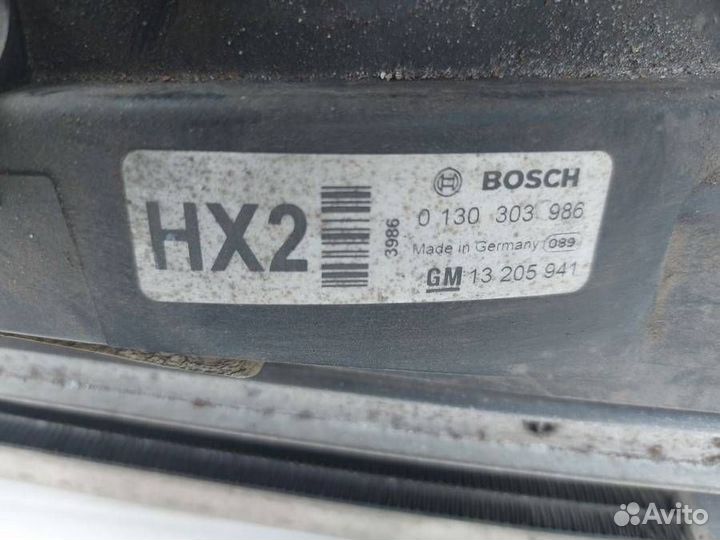 Вентилятор радиатора 1.6. z18xer МКПП Opel Astr