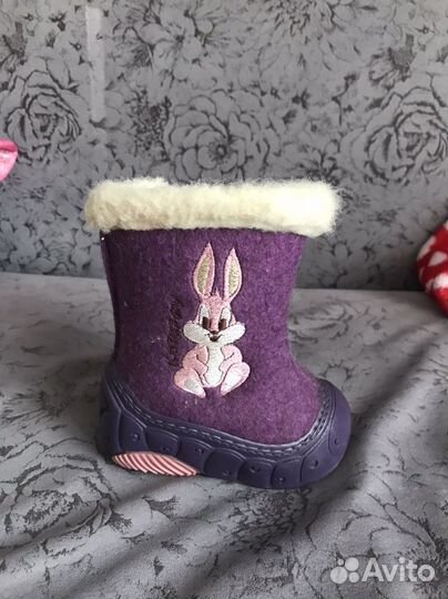 Валенки снобутсы детские котофей 18(19) р-р