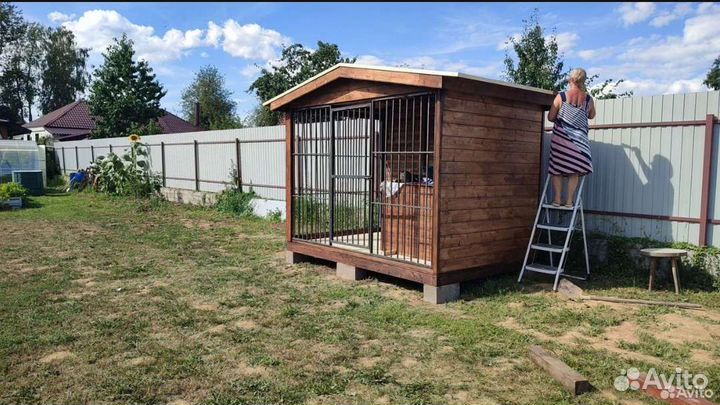 Вольер для собак уличный