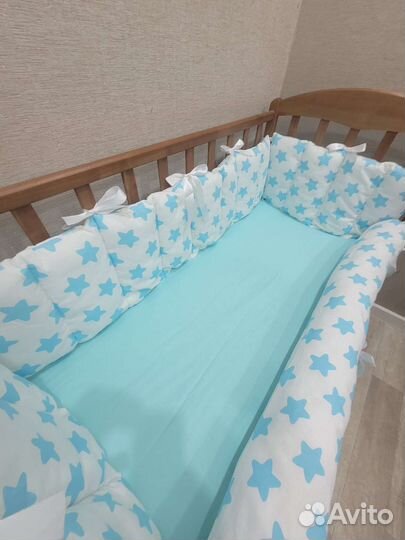 Бортики-заборчики в детскую кроватку