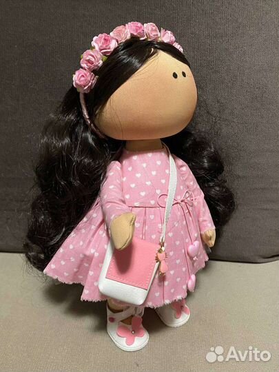 Интерьерная кукла тильда