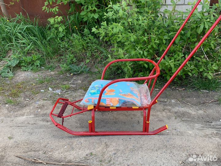 Детские зимние санки