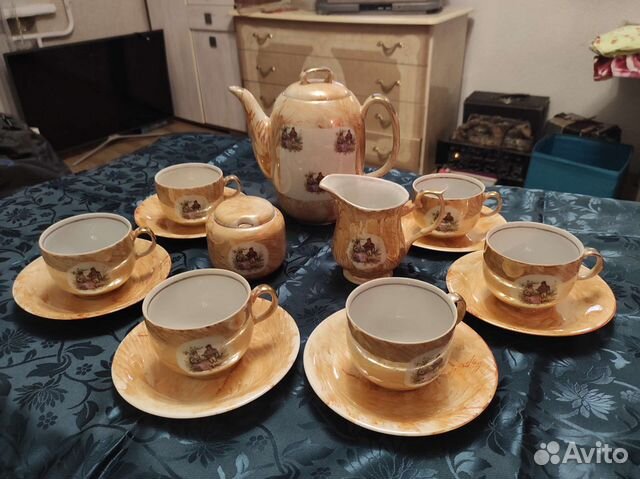 Чайный сервиз СССР Мадонна