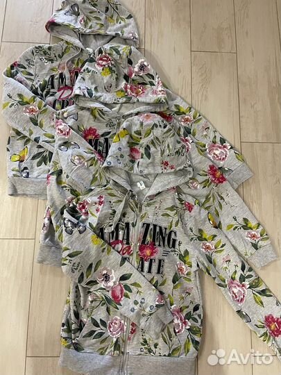 Кофта с капюшоном (фирма акула) р. 140 и 146