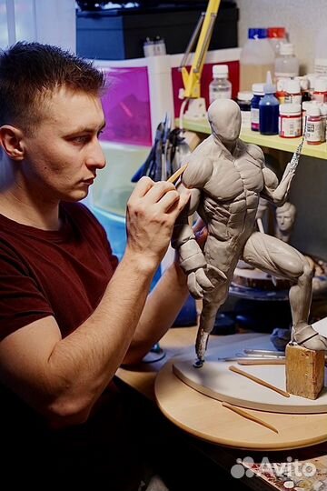 Портретные статуэтки и бюсты на заказ