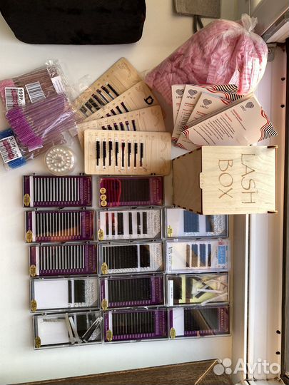 Для наращивания ресниц цена за все