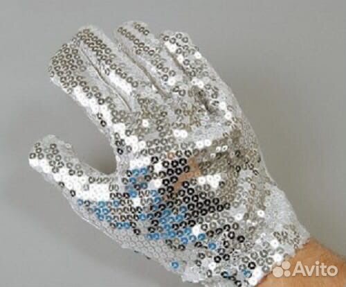 Перчатка Джексона блестящая