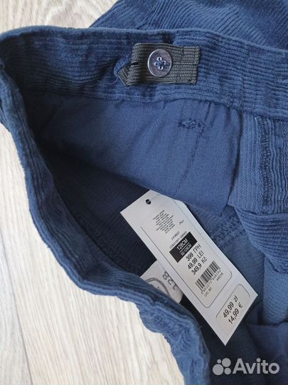 Новые 128 см брюки вельветовые Cool Club