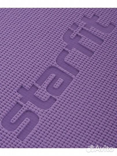 Коврик для йоги и фитнеса FM-101, PVC