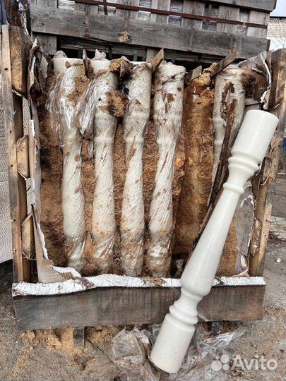 Балясины из мрамора в наличии