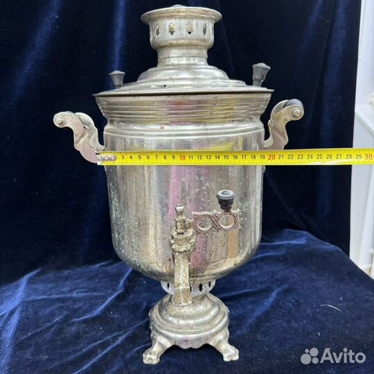 Самовар угольный дровяной 5 Л 1974 года СССР