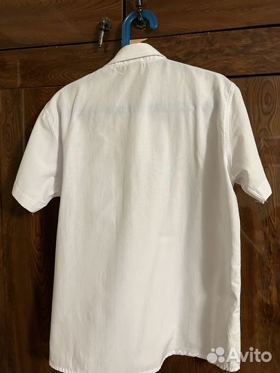 Рубашка белая короткий рукав