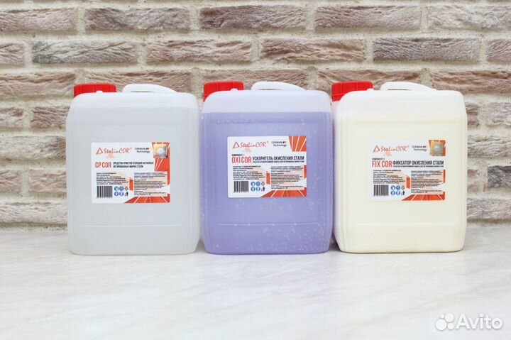 Кортеновская сталь, химия для ржавления, оксидации