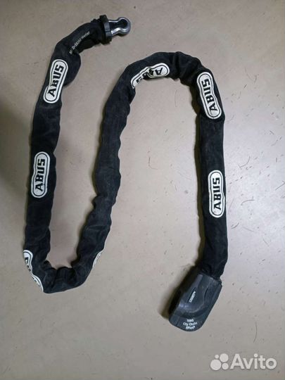 Цепь с замком abus