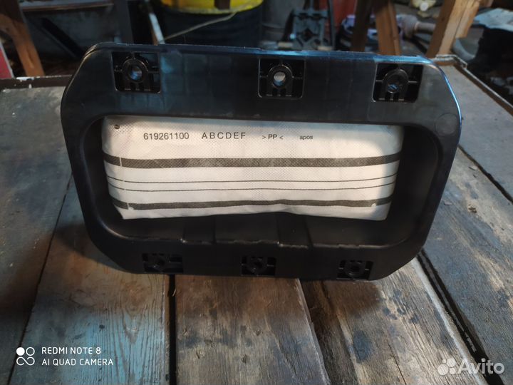 Подушка безопасности в торпедо Ford Focus 3