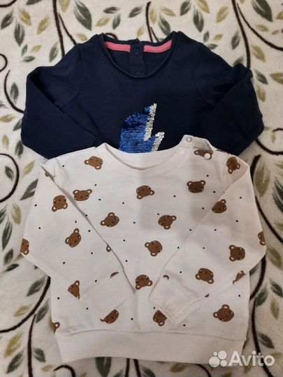 Кофточка для девочки 74-80