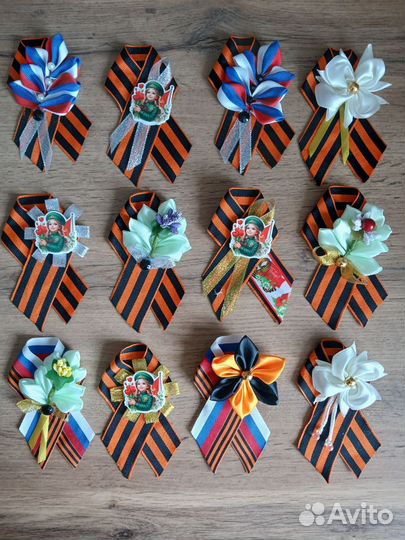 Георгиевская лента-брошь