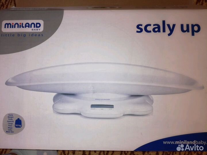 Весы детские со съемным лотком