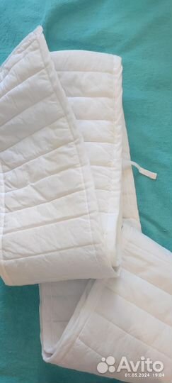 Бортики на детскую кроватку