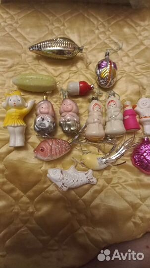 Елочные игрушки СССР