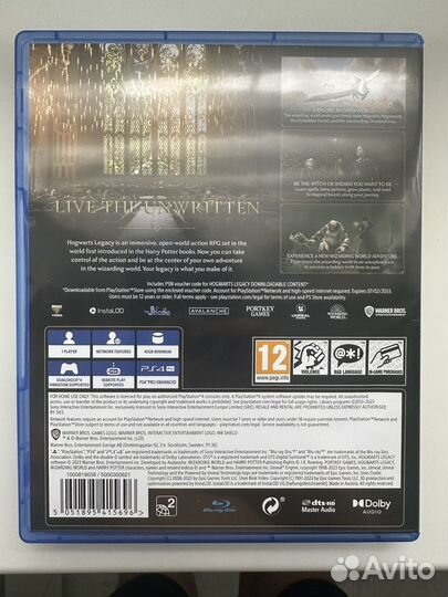 Hogwards legacy ps4