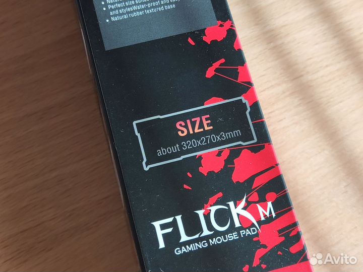Новые коврики для мыши Redragon Flick M