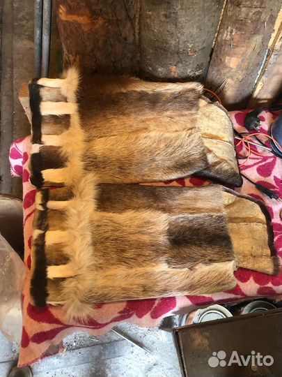 Заготовки из оленей шкуры