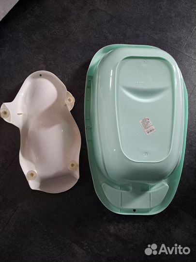 Ванночка для купания с горкой