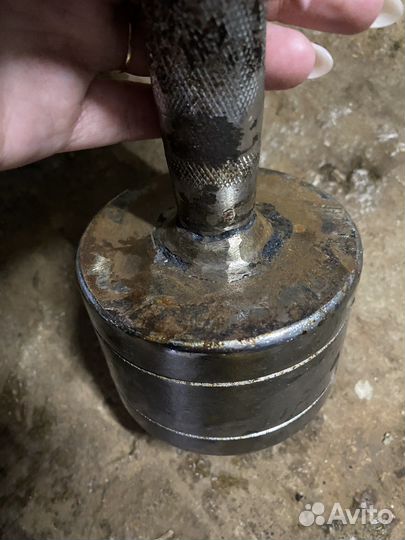 Гантель металлическая 6кг