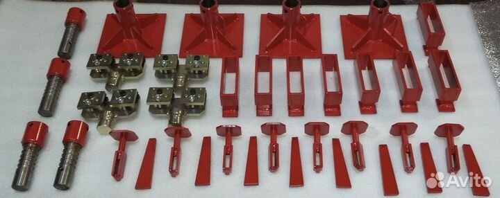 Комплект фиксации автомобиля для напольных систем