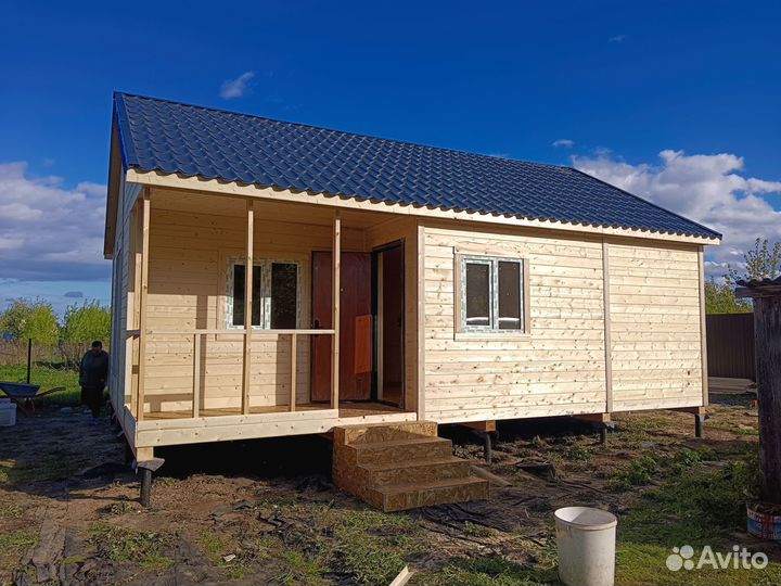 Каркасный Дом 8х6м