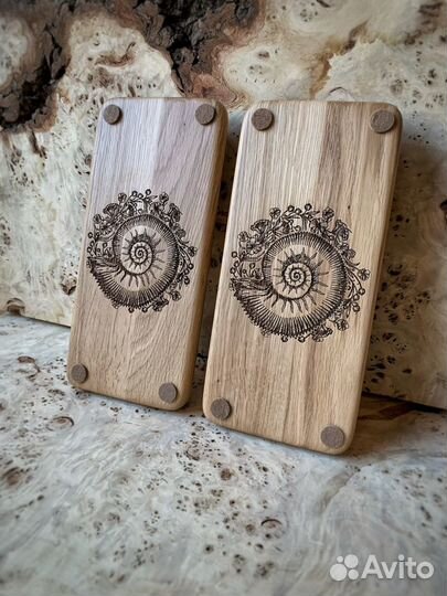 Доски из дуба и гравировкой шаг 8 мм