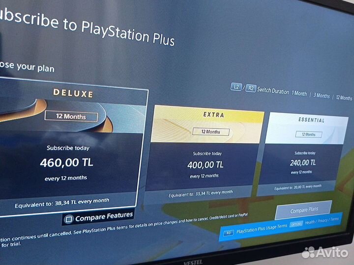 Игры ps4, подписка PS plus, турецкий