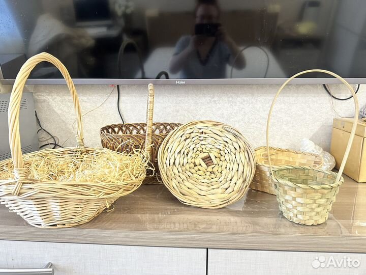 Плетеные корзинки