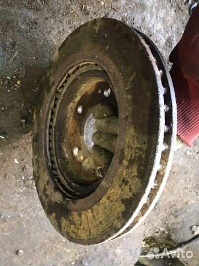 Передние тормозные диски mitsubishi galant 8