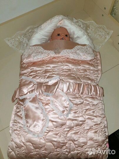 Шикарный конверт на выписку для принцессы