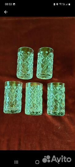 Рюмки хрусталь СССР