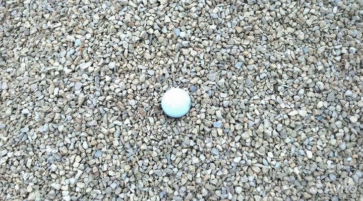 Щебень гравийный под парковку