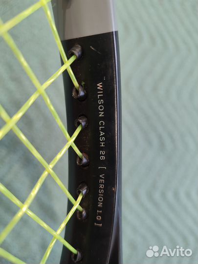 Детская теннисная ракетка Wilson Clash 26