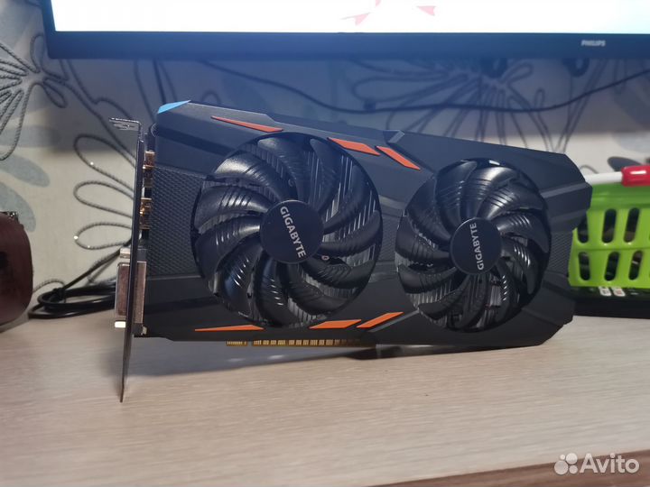 Видеокарта Gigabyte GeForce GTX 1050Ti 4GB gddr5