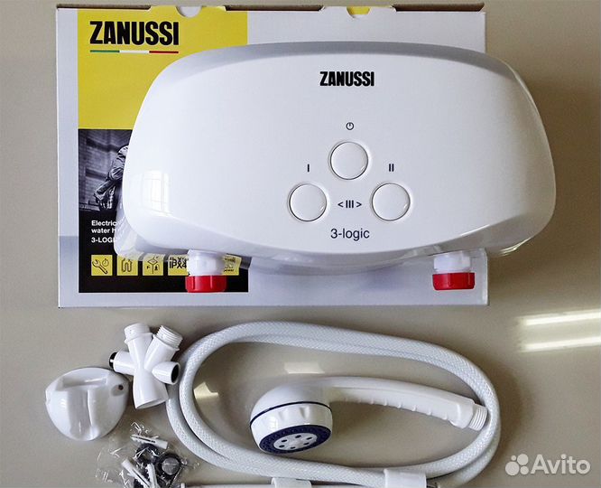 Водонагреватель проточный Zanussi 3-logic 6,5 TS